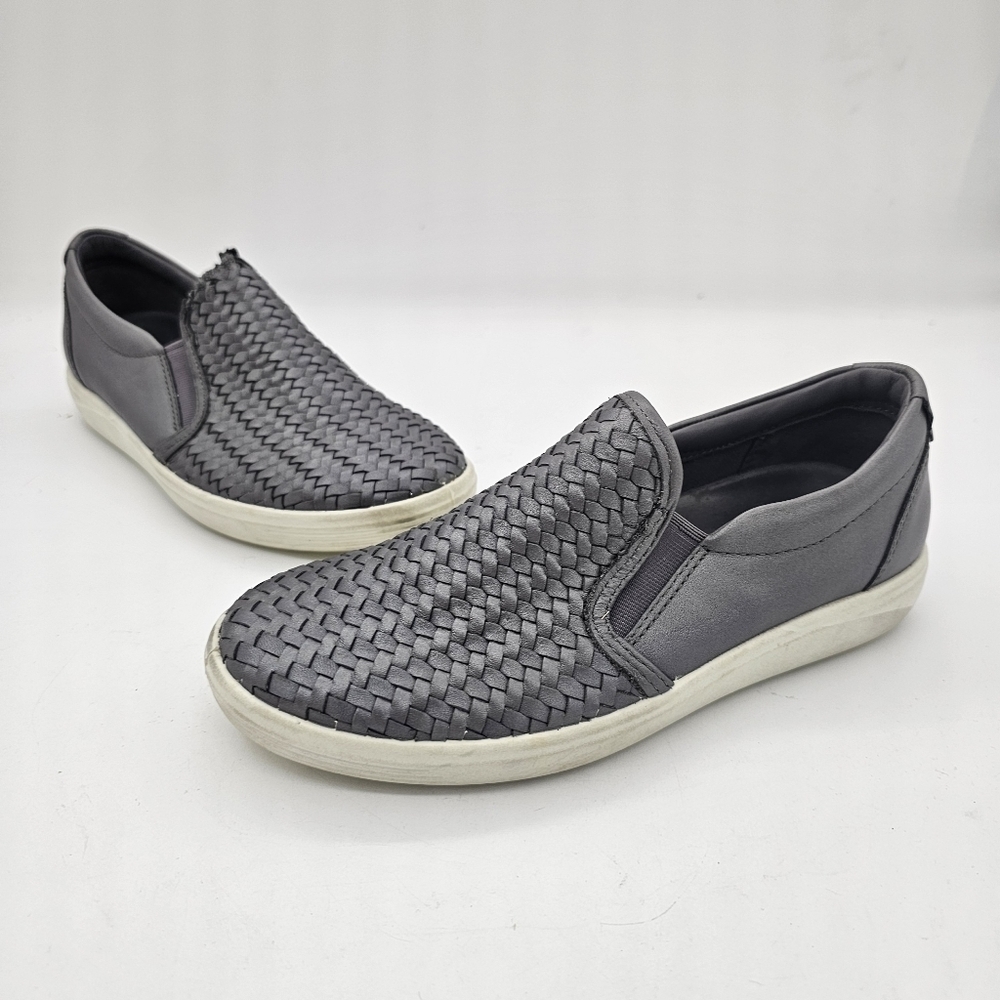 ECCO Women's Night Sky Soft 7 Woven Slip-On Casual Sneakers Shoes Size 5/5.5 - Picture 13 of 13